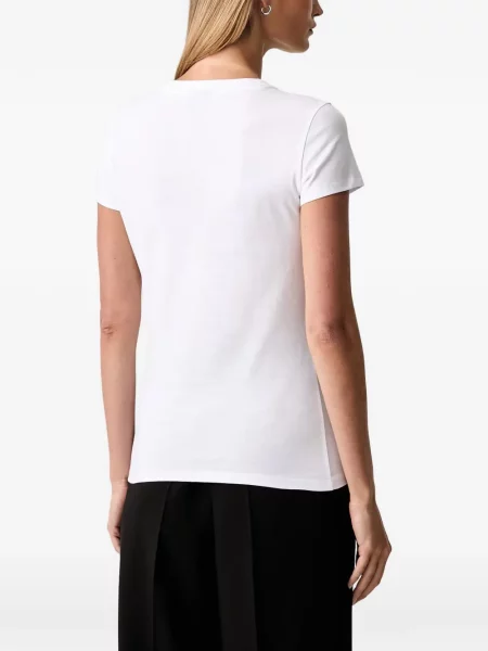 Stras tricou Armani Exchange alb