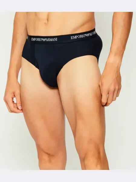 Emporio Armani 3 db-os bugyi szett kék