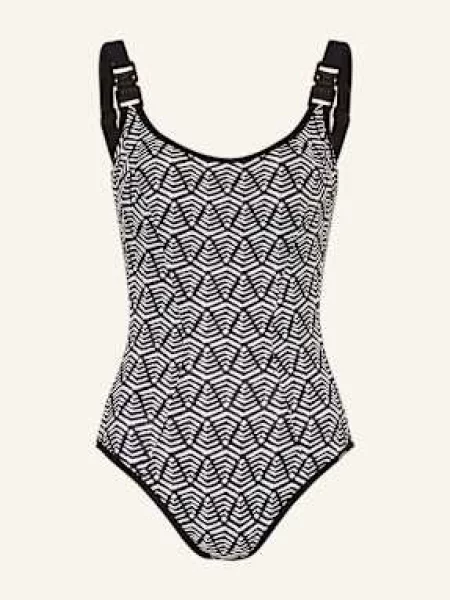 Lidea Strój Kąpielowy Dashed Pulse schwarz czarny