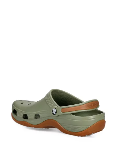Mules Crocs zöld