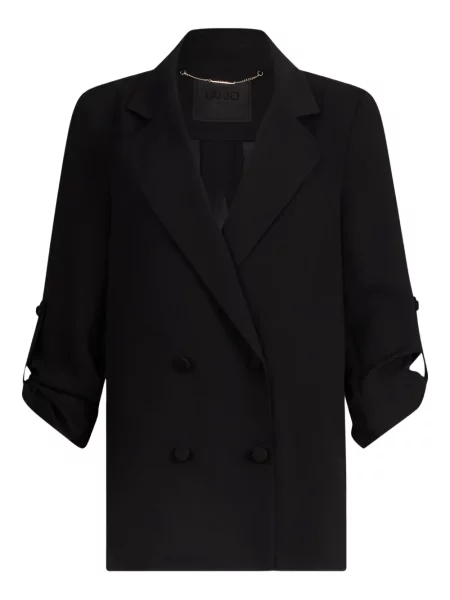 Sacou Liu Jo din satin negru