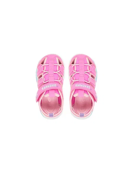 Basutės Skechers Play Scene Splash Cute Crew Rožinė balta