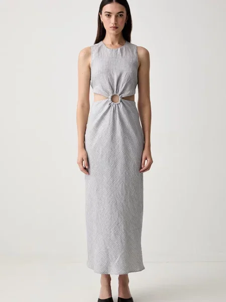 ViCOLO rochie de vară cu in gri