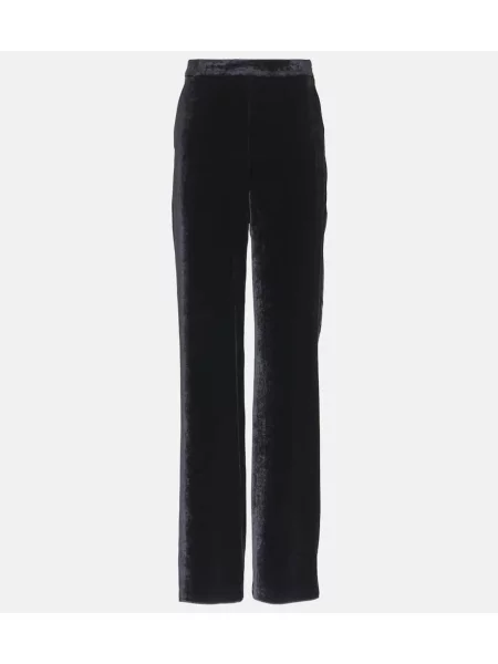 Pantaloni Etro de catifea negru