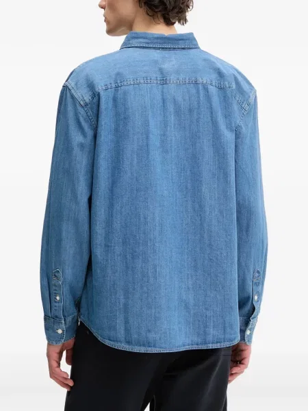 Pulover Levi's® cu autograf cu cordon cu 5 buzunare alb