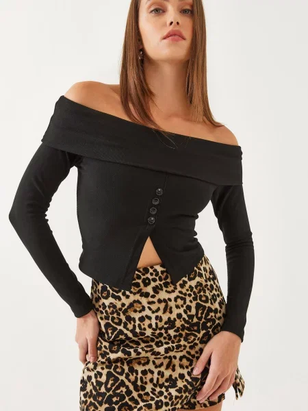 Bluză Bianco Lucci negru