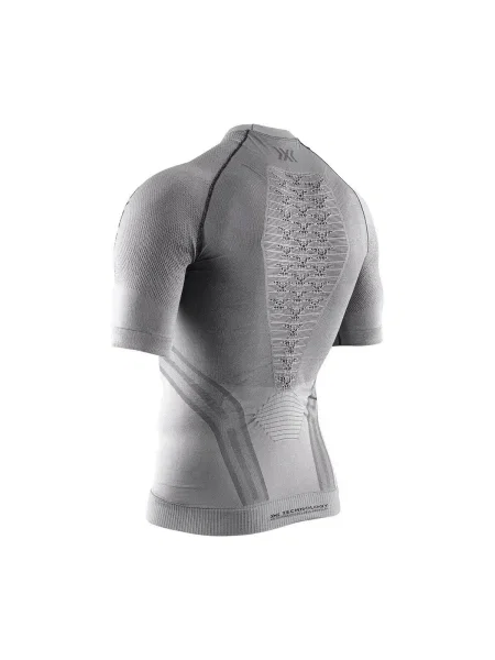 Tricou X-bionic alergare gri