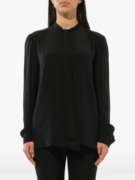 Bluză Givenchy cu funde negru
