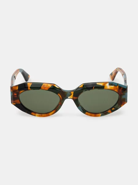 Bottega Veneta okulary przeciwsłoneczne brązowy