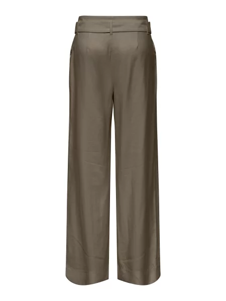 ONLY Pantaloni cutați ONLTILA grafit gri