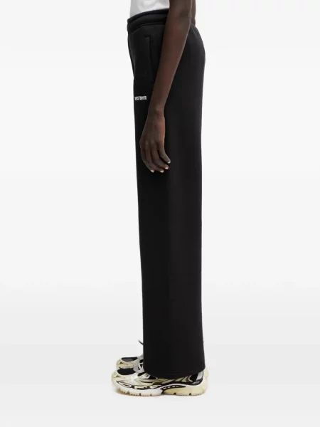 Pantaloni Wrstbhvr cu imagine alergare negru