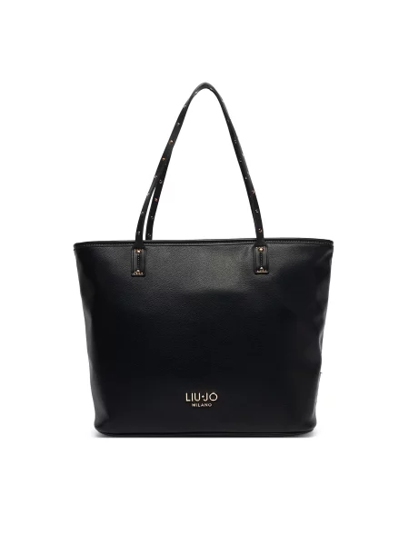 Shopper kabelka Liu Jo čierna