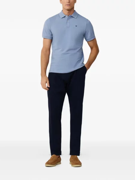 Scurt tricou polo Hackett albastru