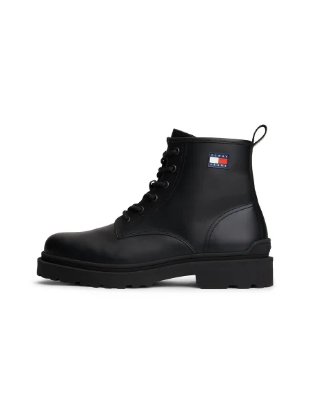 Tommy Jeans Ghete Tjm Lace Up Rubberized negru