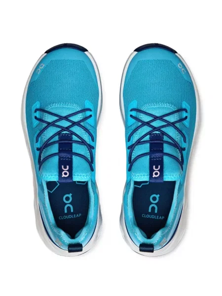 Buty do biegania dziecięce On Running niebieskie