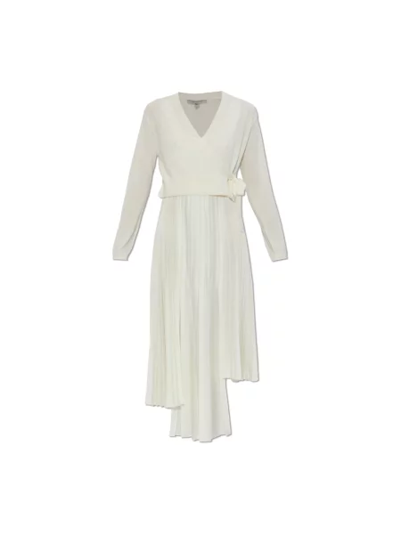 AllSaints sukienka LUCILLE beżowa