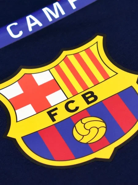 FC Barcelona t-shirt granatowy niebieska