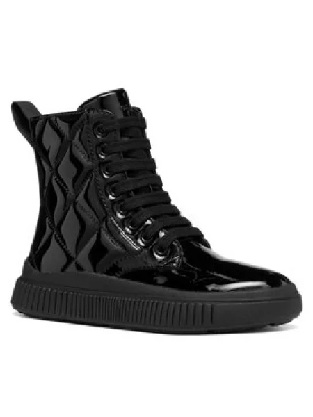 Geox Bakancs J Laquinny Girl M fekete