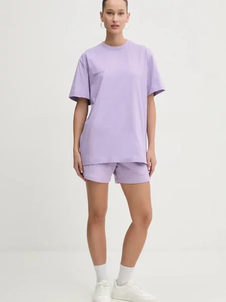 Шорти Pangaia однотонні фіолетовий