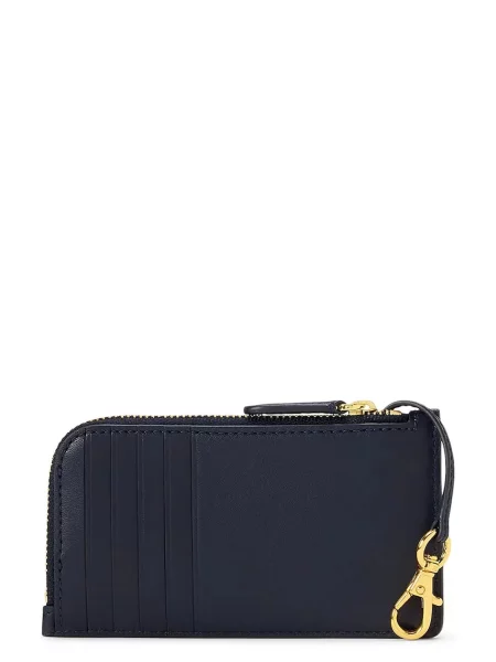 Lauren Ralph Lauren denarnica usnjena modra