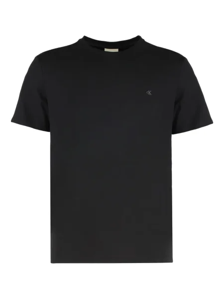Tricou Calvin Klein cu autograf negru