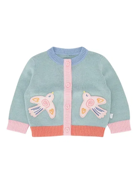 Dětské kardigan Stella Mccartney modrý