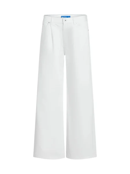 KARL LAGERFELD JEANS Pantaloni cu cute denim alb