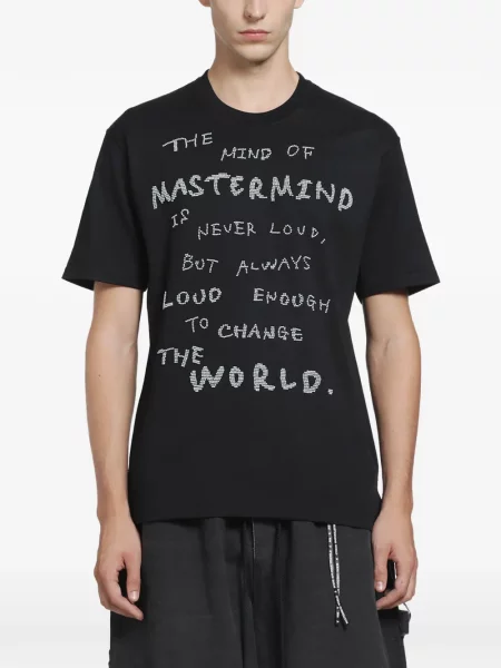 Tricou Mastermind World cu imagine negru