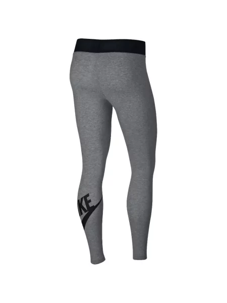 Trčanje majica s kapuljačom Nike od velura visoki struk crna