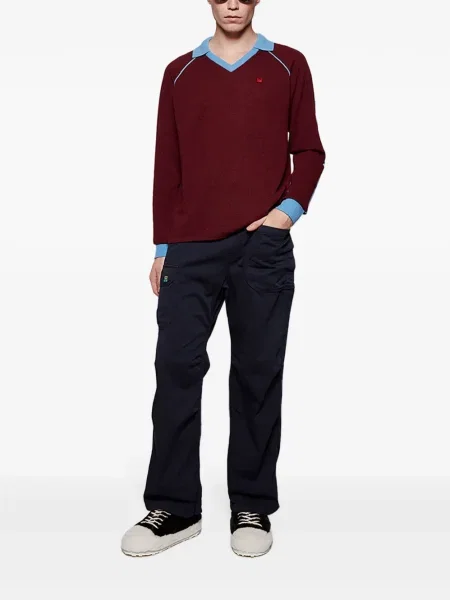 Pantaloni Fila cu buzunare aplicate albastru