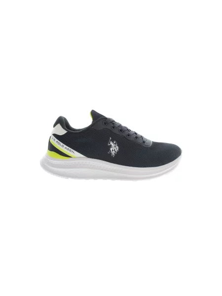 Koszulka polo U.s Polo Assn. skórzana casual niebieska