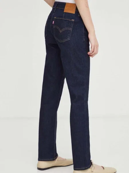 Džíny Levi's SLIM WELT POCKET tmavomodrá