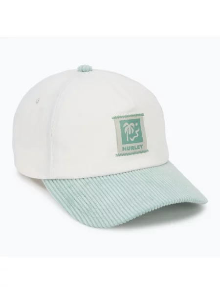 Hurley Palm neptune green дамска бейзболна шапка бяло