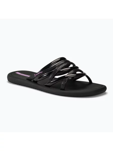 Pantofle Ipanema Meu Sol black/lilac černé