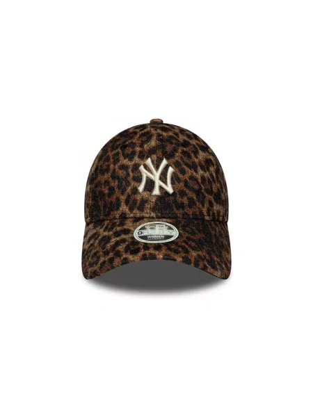 Șapcă New Era cu model leopard maro