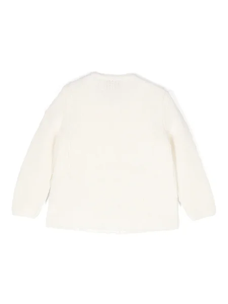 Kardigan dziecięcy Moncler Enfant biały