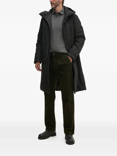 Lung tricou polo Barbour gri