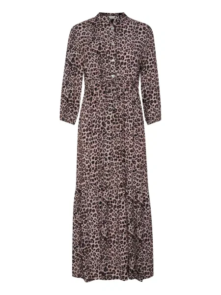 Cream Rochie Alora bej / maro negru