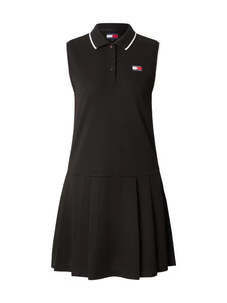 Tommy Jeans Rochie negru alb