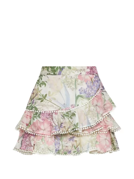 Fusta mini Charo Ruiz Ibiza cu model floral cu imagine