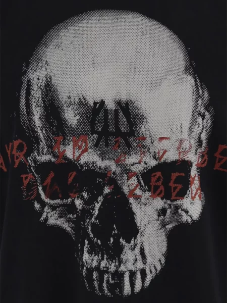 Tricou 44 Label Group cu imagine negru