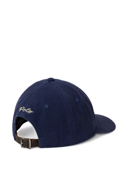 Prugasta lanena šilterica Polo Ralph Lauren bijela