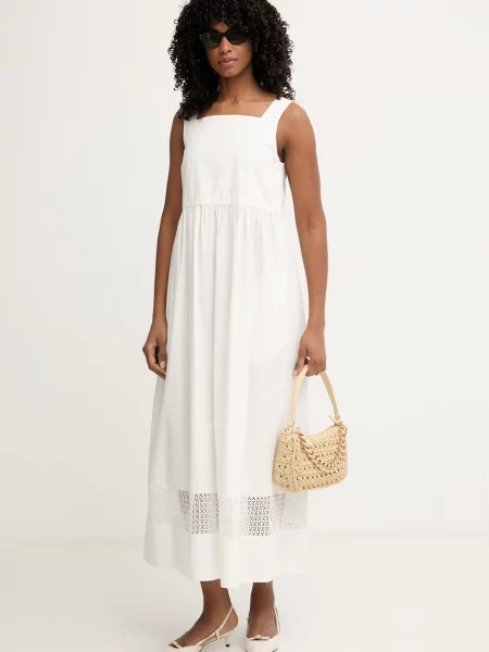 Weekend Max Mara rochie din GOLA bej