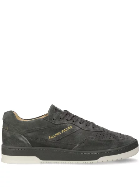 Sneakerși Filling Pieces din piele de căprioară cu imagine gri