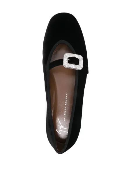 Μπαλαρίνες Giuseppe Zanotti με αγκράφα μαύρο