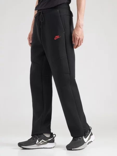 Nike Sportswear Nohavice TECH FLC' čierna