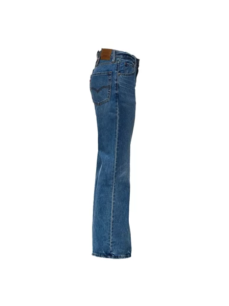 Szerokie jeansy Levi's niebieskie