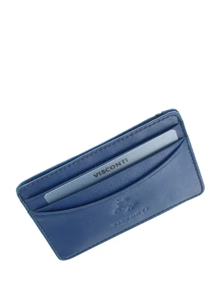 Кожаный кошелек Visconti синий