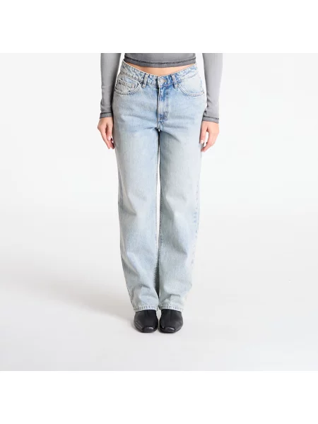 Панталони Guess Originals Baggy Dad Jeans Washed Blue 25 синьо