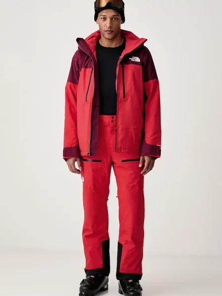 The North Face smučarske hlače CHAKAL rdeča